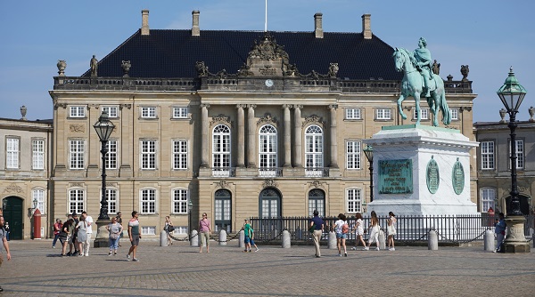 Amalienborg i København